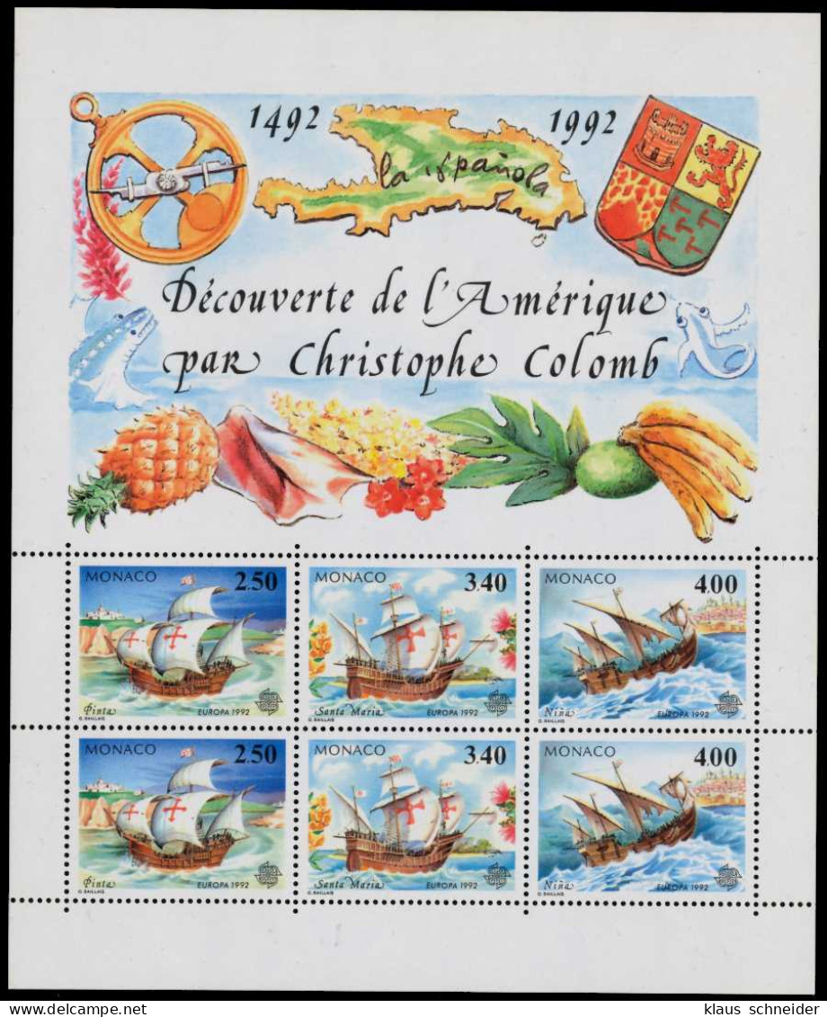 MONACO Block 55 Postfrisch S003596 - Blocks & Sheetlets