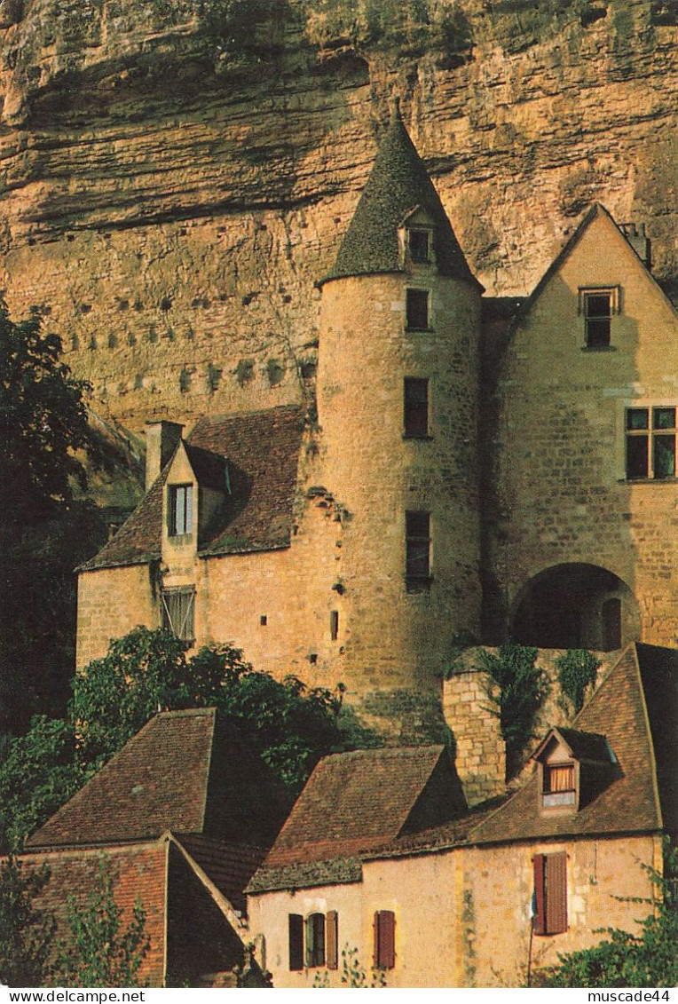 LAROQUE GAGEAC - LE MANOIR DE TARDE ADOSSE A LA FALAISE - Autres & Non Classés