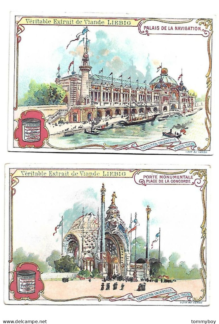 S 624, Liebig 6 Cards, Exposition Universelle De Paris 1900  (ref B14) - Liebig