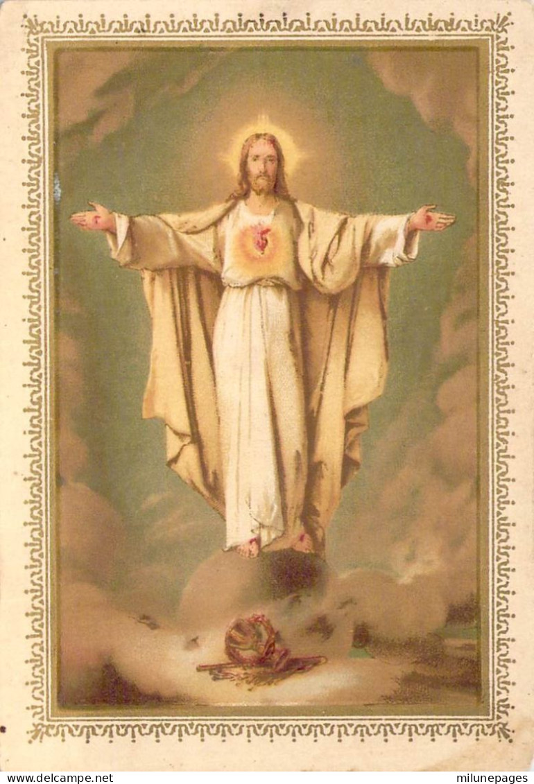 Offrande Quotidienne Au Sacré Coeur De Jésus Troisième Degré De L'Archiconfrérie Du Voeu National - Devotion Images