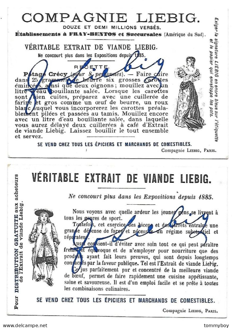 S 625, Liebig 6 Cards, Fables De La Fontaine 3° (FRANCE) (ref B14) - Liebig