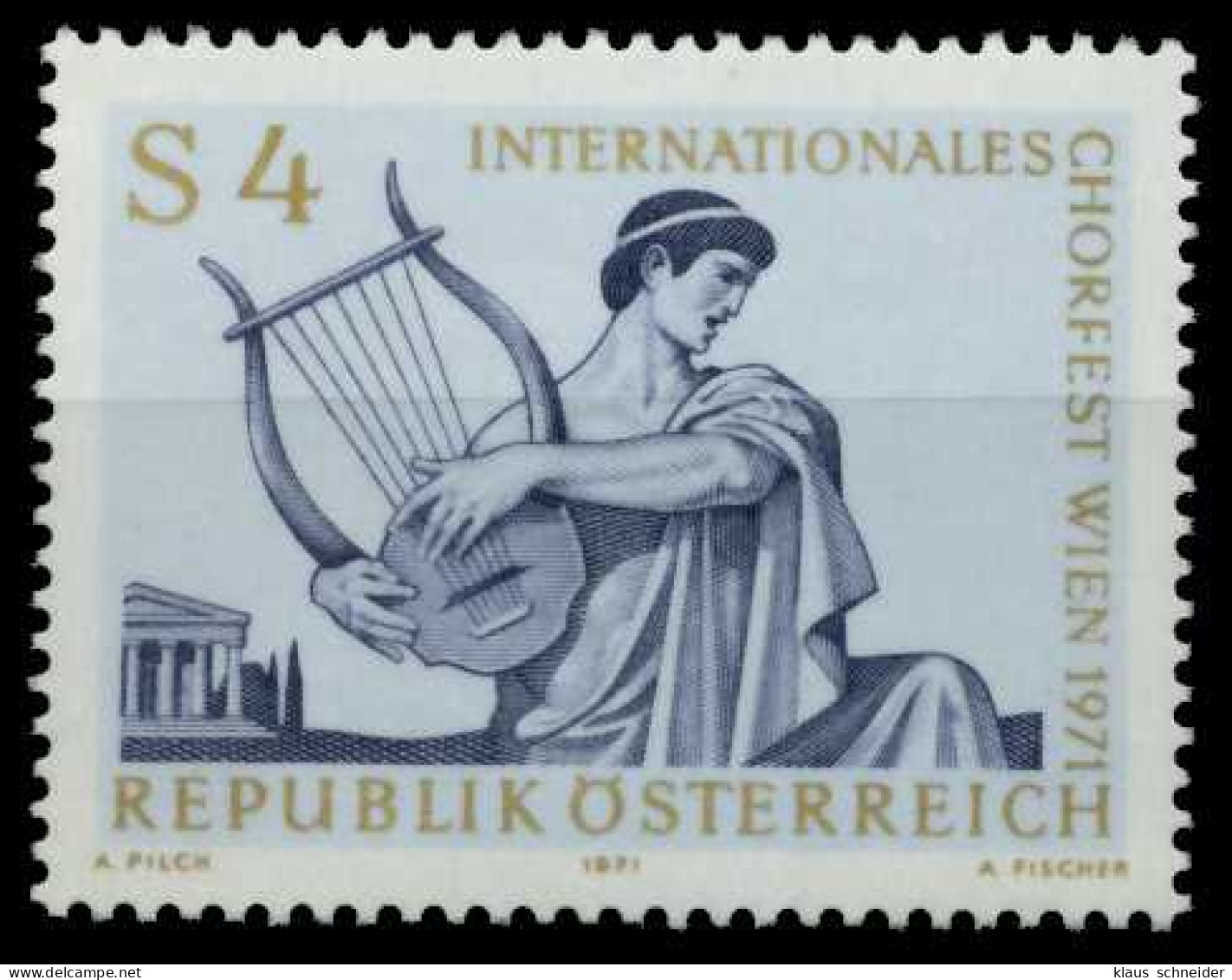 ÖSTERREICH 1971 Nr 1365 Postfrisch S5B199A - Neufs