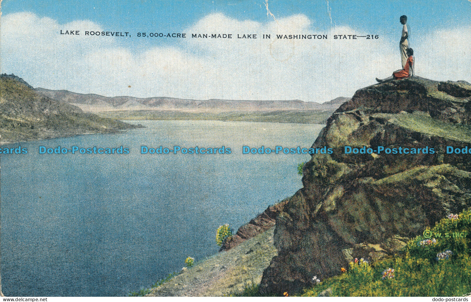 R005658 Lake Roosevelt. Man Made Lake In Washington State. E. C. Kropp - Welt