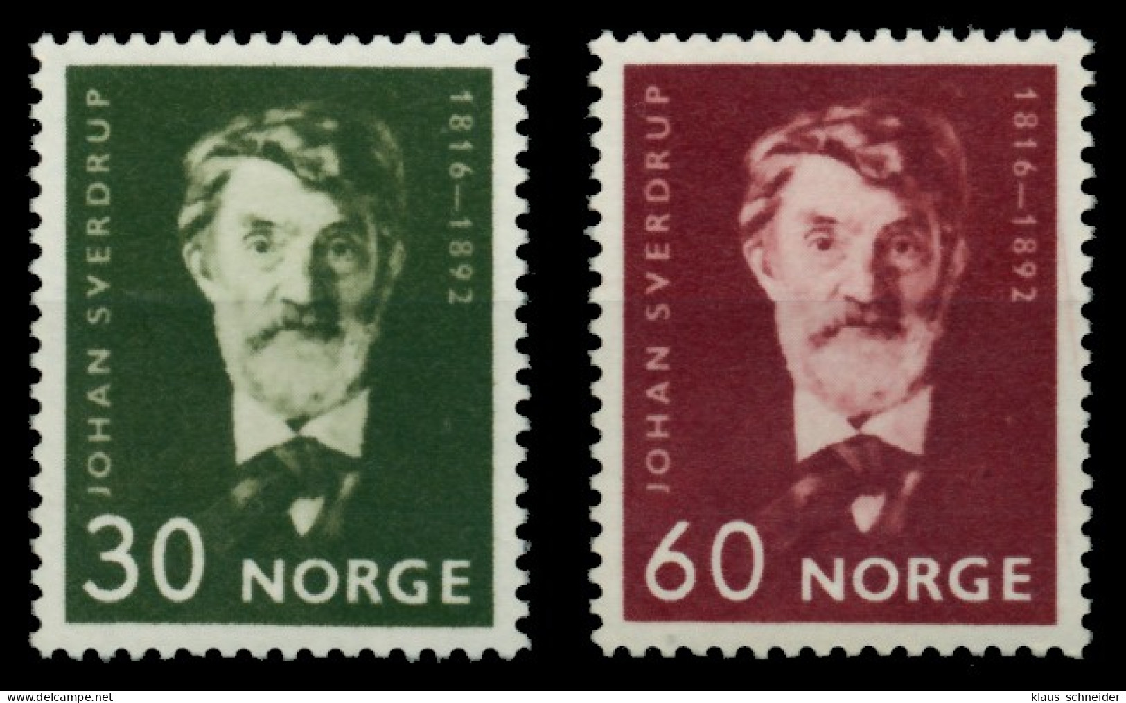 NORWEGEN Nr 545-546 Postfrisch S036572 - Neufs