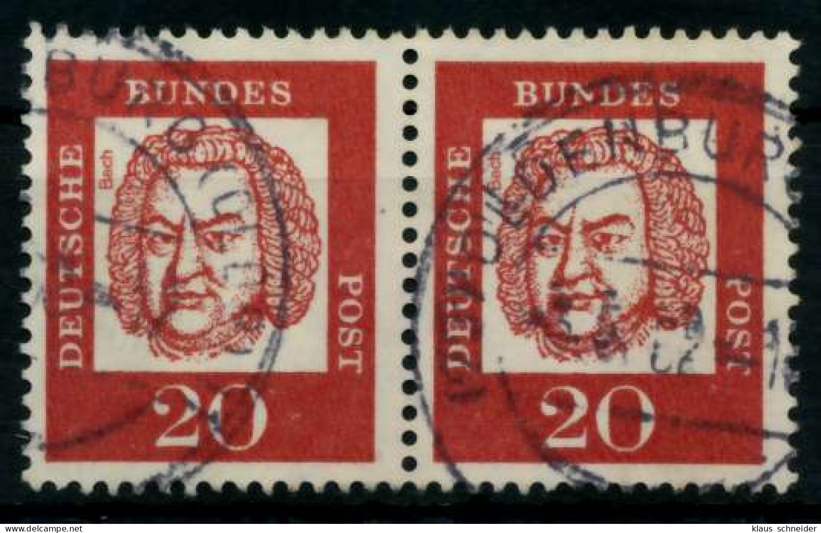 BRD DS BED. DEUT. Nr 352x Gestempelt WAAGR PAAR X95D1EA - Used Stamps