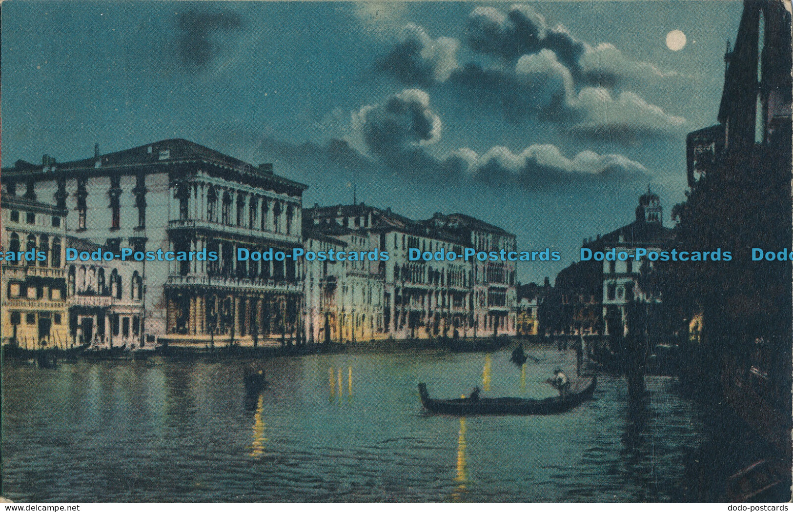 R005390 Venezia Notturna. Canal Grande. A. Traldi - Welt