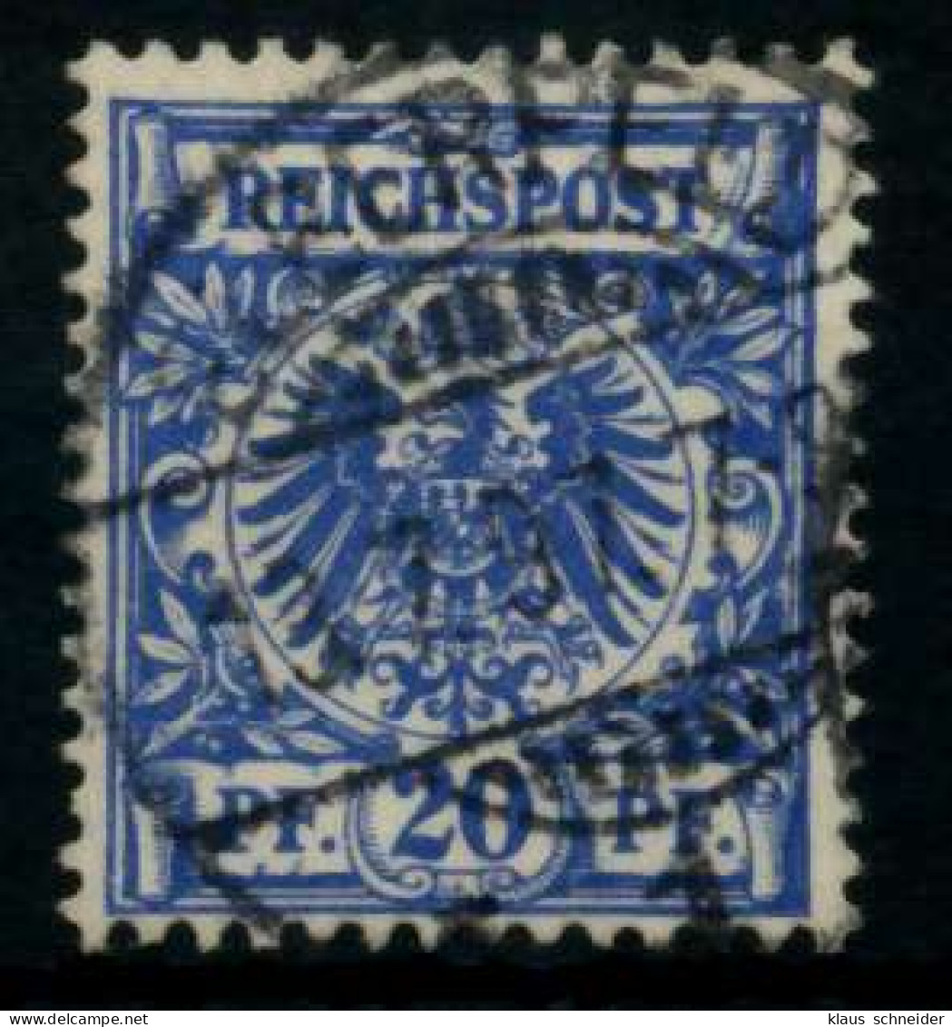D-REICH KRONE ADLER Nr 48d Gestempelt X726F46 - Used Stamps