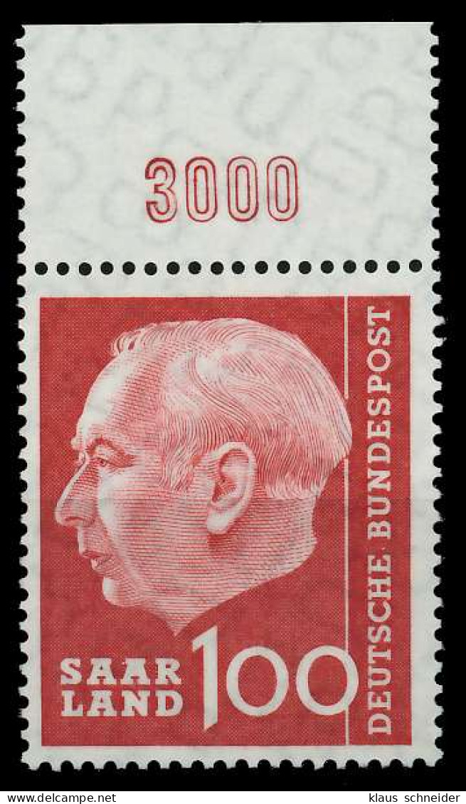 SAAR OPD 1957 Nr 398 Postfrisch ORA X799BD6 - Unused Stamps
