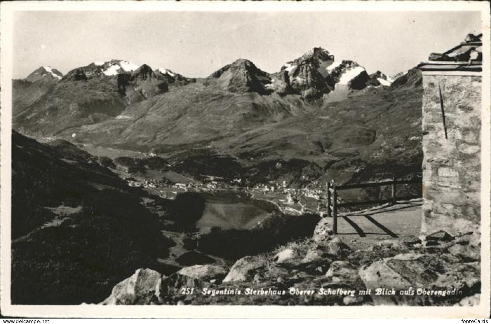 11114225 Pontresina Segentinis Sterbehaus Schafberg - Autres & Non Classés