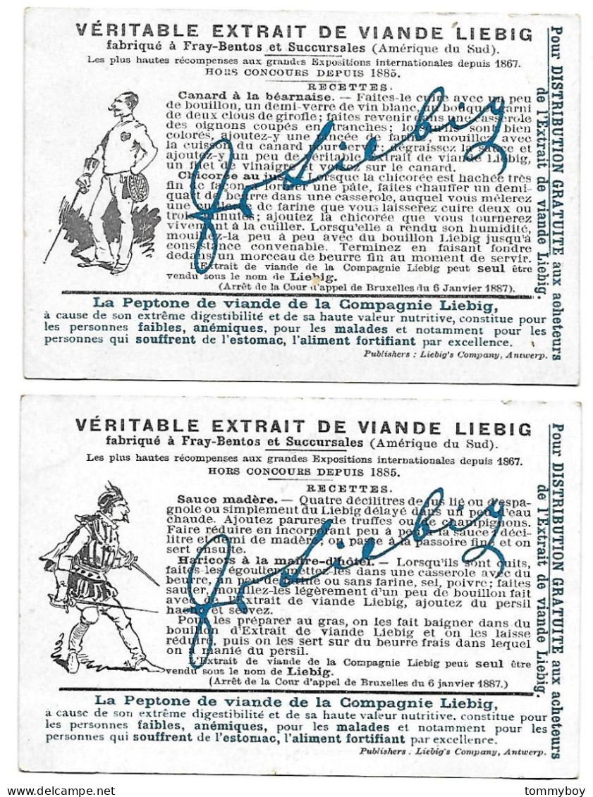 S 623, Liebig 6 Cards, Le Duel (ref B14) - Liebig