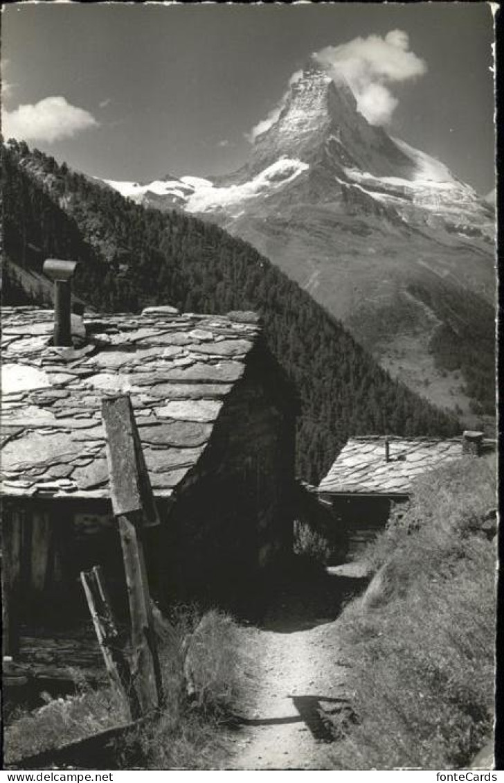 11114185 Zermatt_VS Findeln Matterhorn - Autres & Non Classés