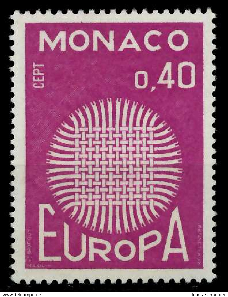 MONACO 1970 Nr 977 Postfrisch XFFBF1A - Nuevos