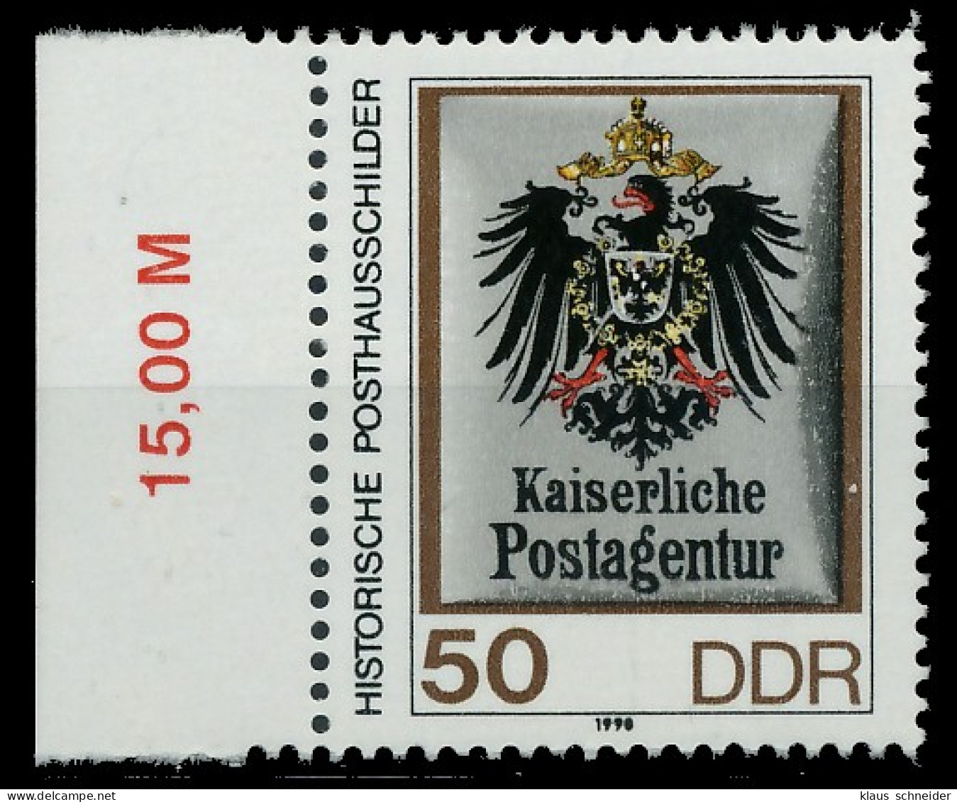 DDR 1990 Nr 3304 Postfrisch SRA X04B122 - Neufs