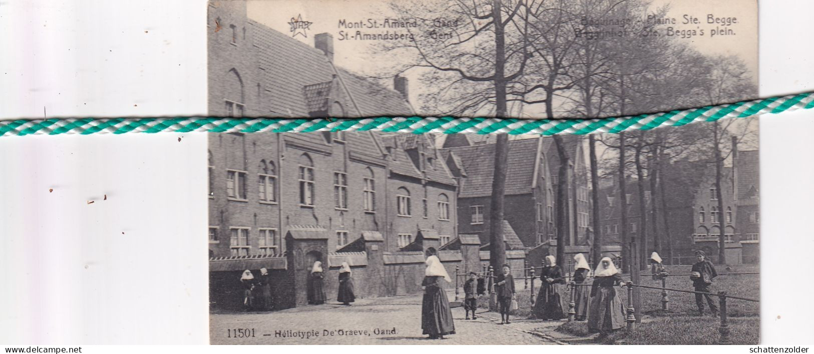 Sint-Amandsberg, Begijnhof, St, Begga's Plein - Gent