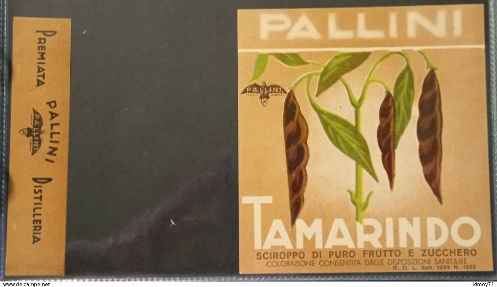 Etichetta Tamarindo - Refrescos