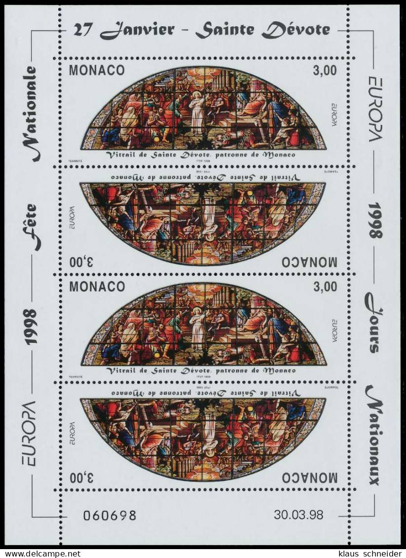 MONACO 1998 Nr 2403 Postfrisch KLEINBG X08EB06 - Unused Stamps