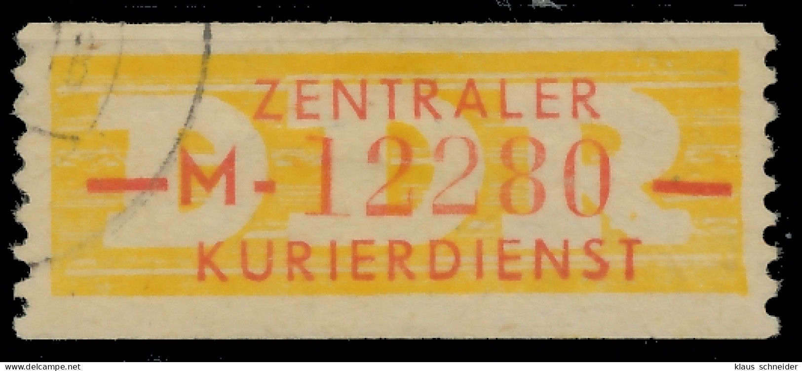 DDR DIENST WERTSTREIFEN Nr 16M Gestempelt X1CDA2A - Autres & Non Classés