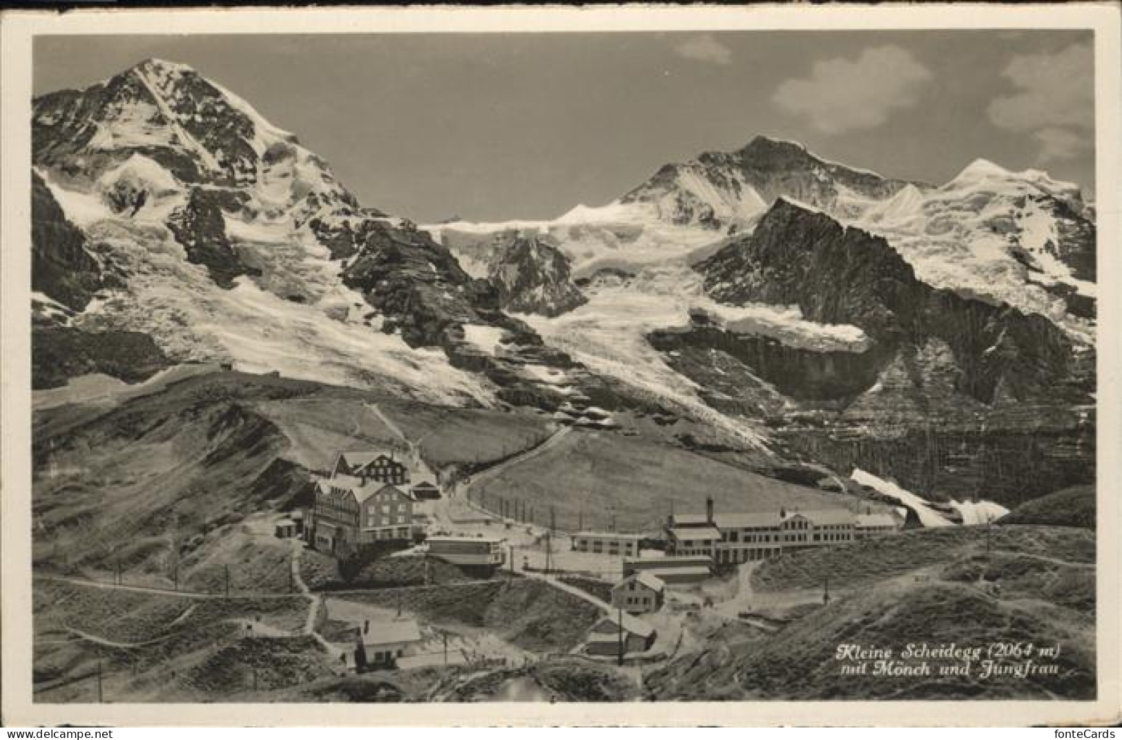 11114129 Kleine_Scheidegg_Interlaken Moench Jungfrau - Other & Unclassified
