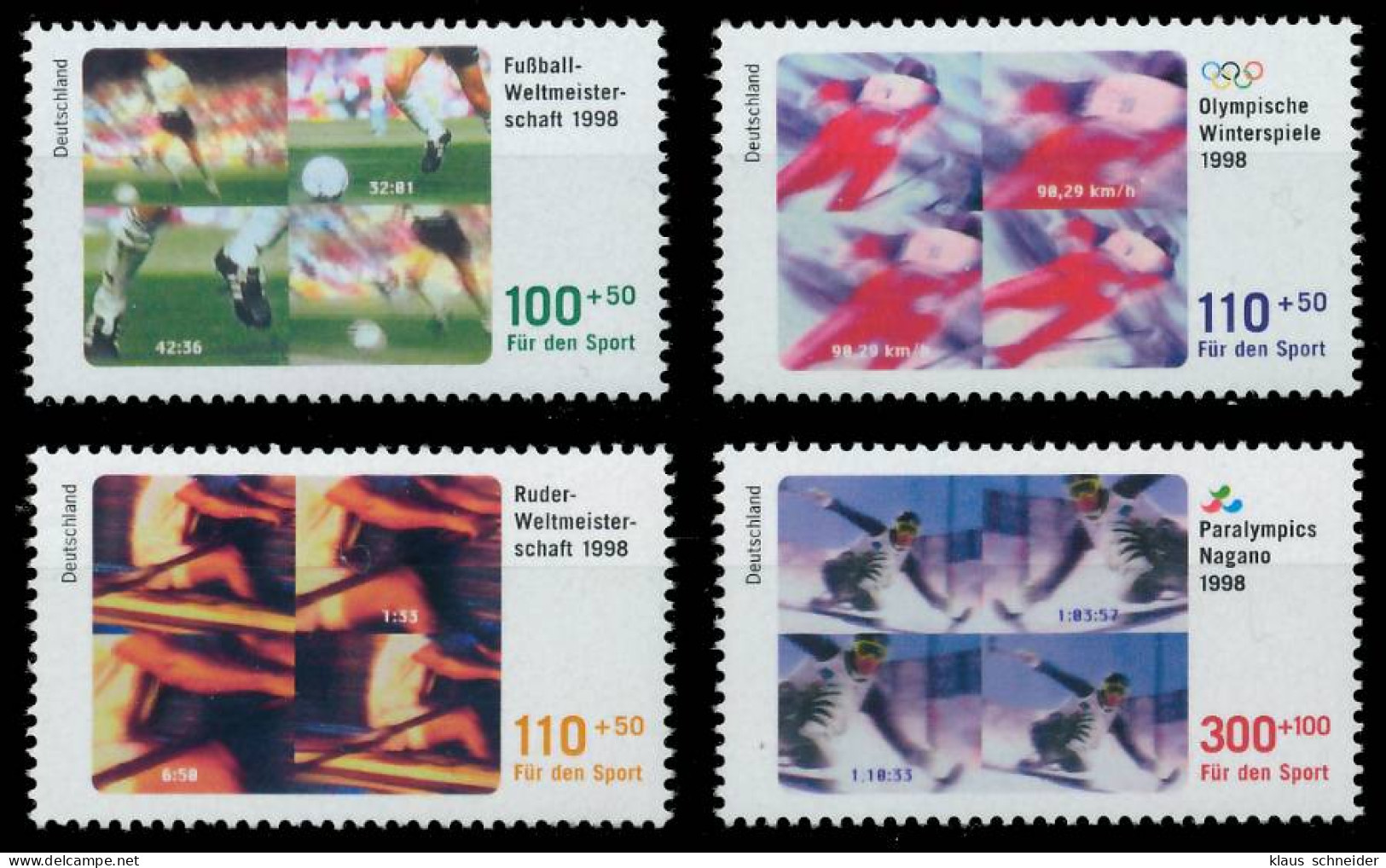 BRD BUND 1998 Nr 1968-1971 Postfrisch SE85D82 - Ungebraucht