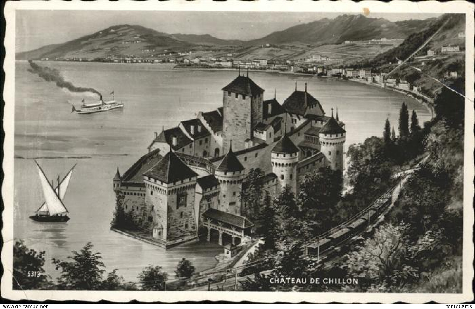 11114046 Chateau_Chillon Schiff - Autres & Non Classés