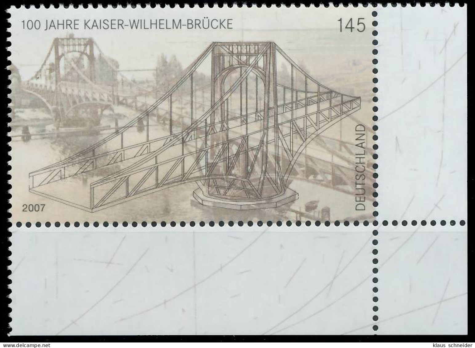 BRD BUND 2007 Nr 2616 Postfrisch ECKE-URE X34AE2E - Unused Stamps