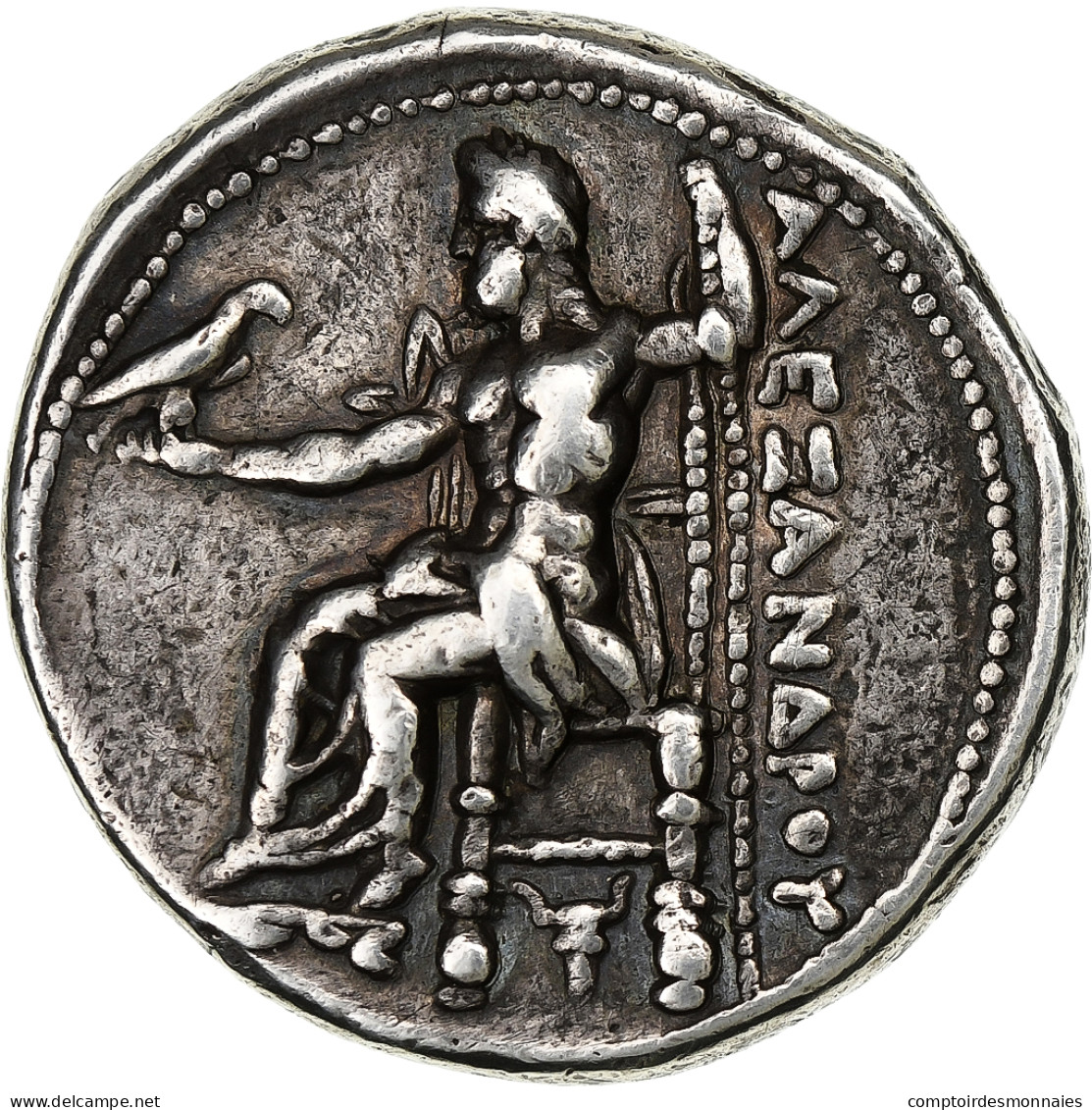 Alexandre III Le Grand, Tétradrachme, Ca. 323-318 BC, Pella, Argent, TTB - Grecques