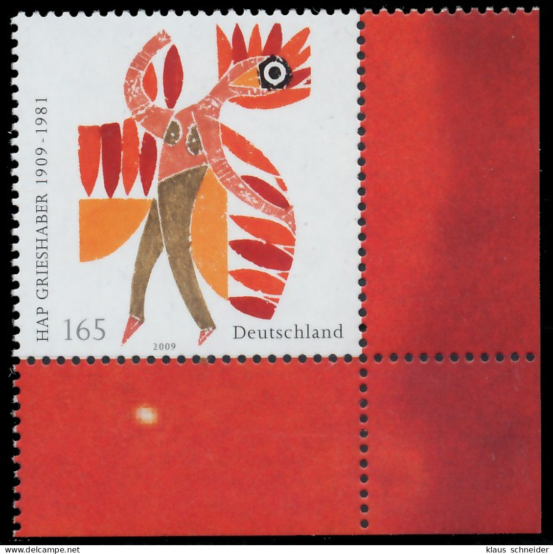 BRD BUND 2009 Nr 2722 Postfrisch ECKE-URE X3609E2 - Unused Stamps