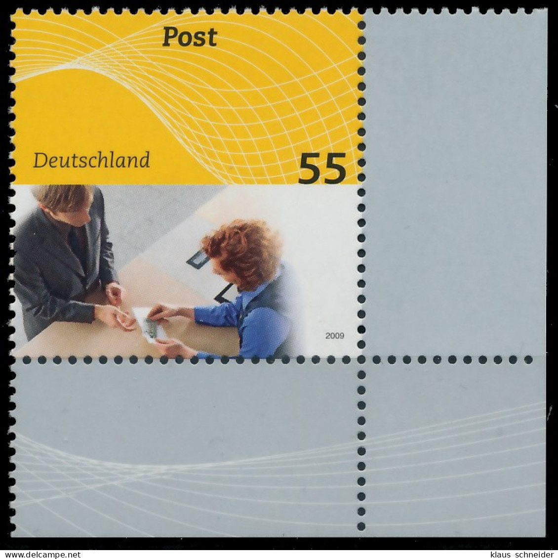 BRD BUND 2009 Nr 2724 Postfrisch ECKE-URE X3609FA - Unused Stamps