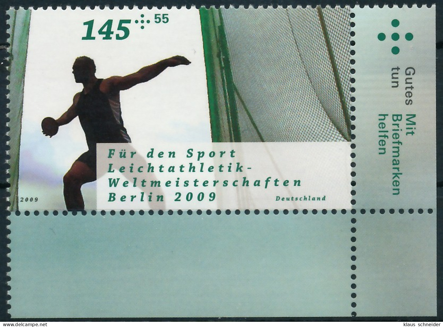 BRD BUND 2009 Nr 2730 Postfrisch ECKE-URE X360B3E - Unused Stamps