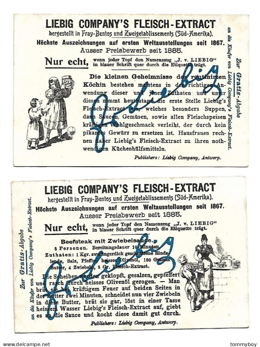S 621, Liebig 6 Cards, Zitate (Illustriete - German) (ref B14) - Liebig