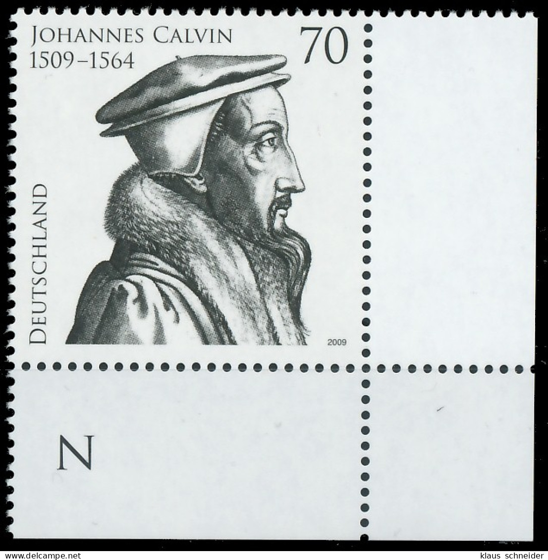BRD BUND 2009 Nr 2744 Postfrisch ECKE-URE X360B4E - Unused Stamps
