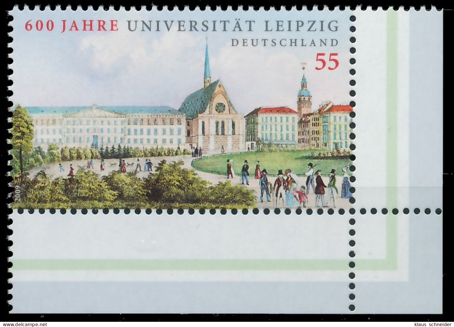 BRD BUND 2009 Nr 2745 Postfrisch ECKE-URE X360B7E - Unused Stamps