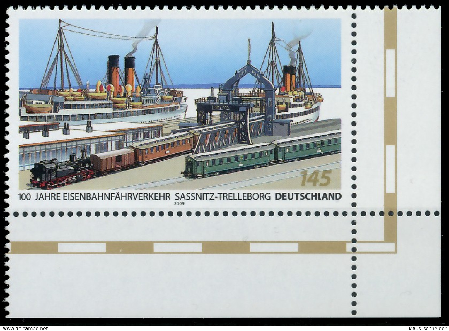 BRD BUND 2009 Nr 2746 Postfrisch ECKE-URE X360BB6 - Unused Stamps
