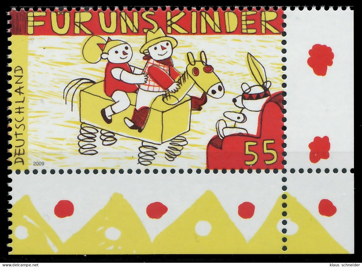 BRD BUND 2009 Nr 2756 Postfrisch ECKE-URE X36B286 - Unused Stamps