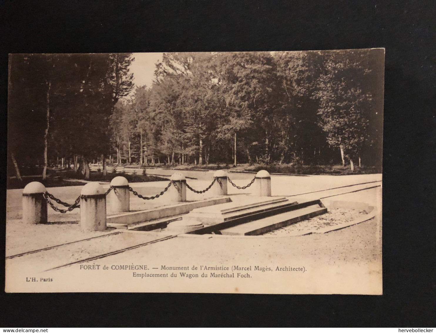 Compiègne - Forêt De Compiègne - Monument De L'Armistice - Emplacement Du Wagon Du Marechal Foch - 60 - Compiegne