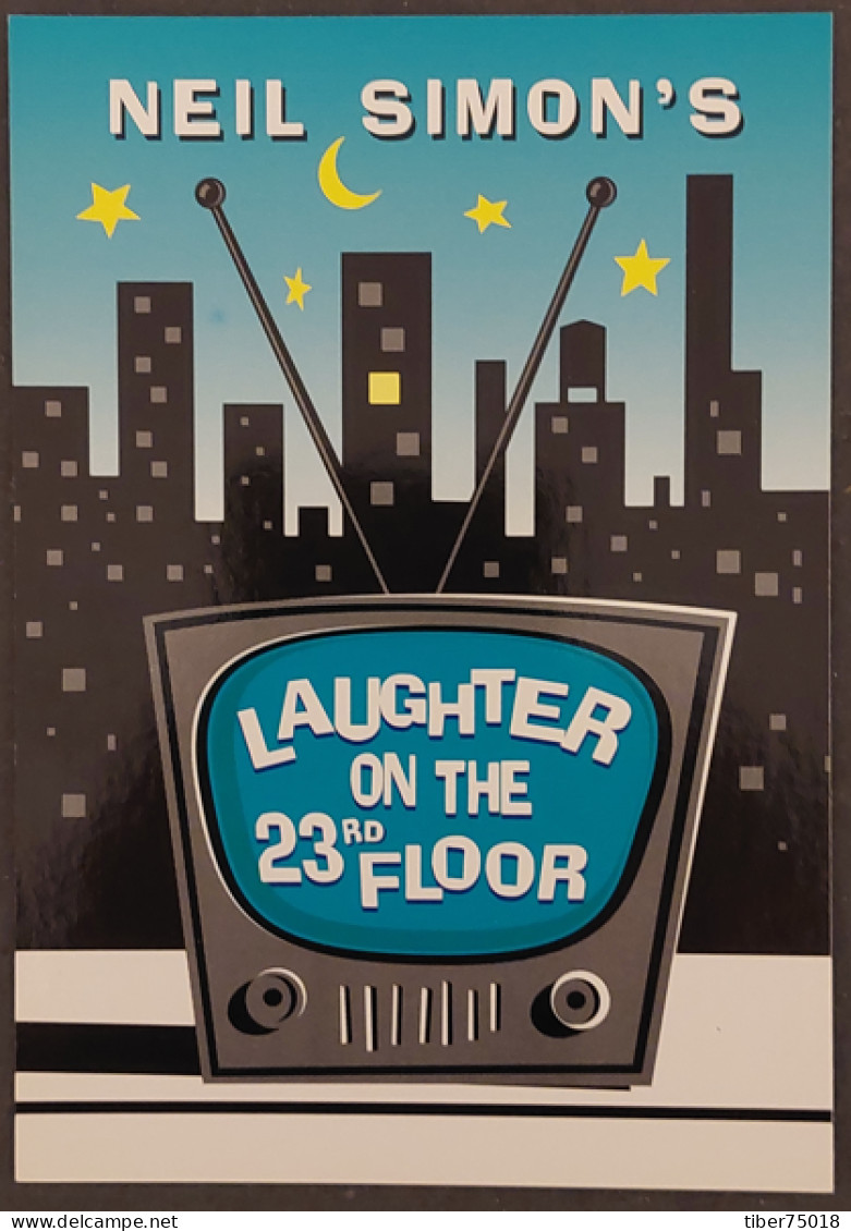 Carte Postale - Laughter On The 23rd Floor By Neil Simon (poste Radio Vintage) Walnut Street Theatre - Advertising