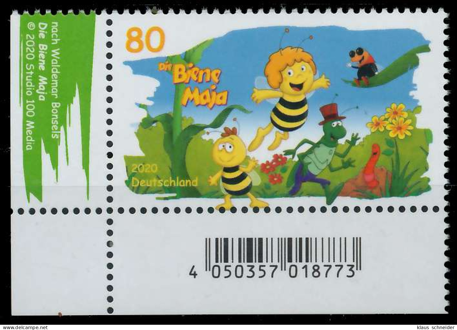 BRD BUND 2020 Nr 3577 Postfrisch ECKE-ULI SEE16DE - Unused Stamps
