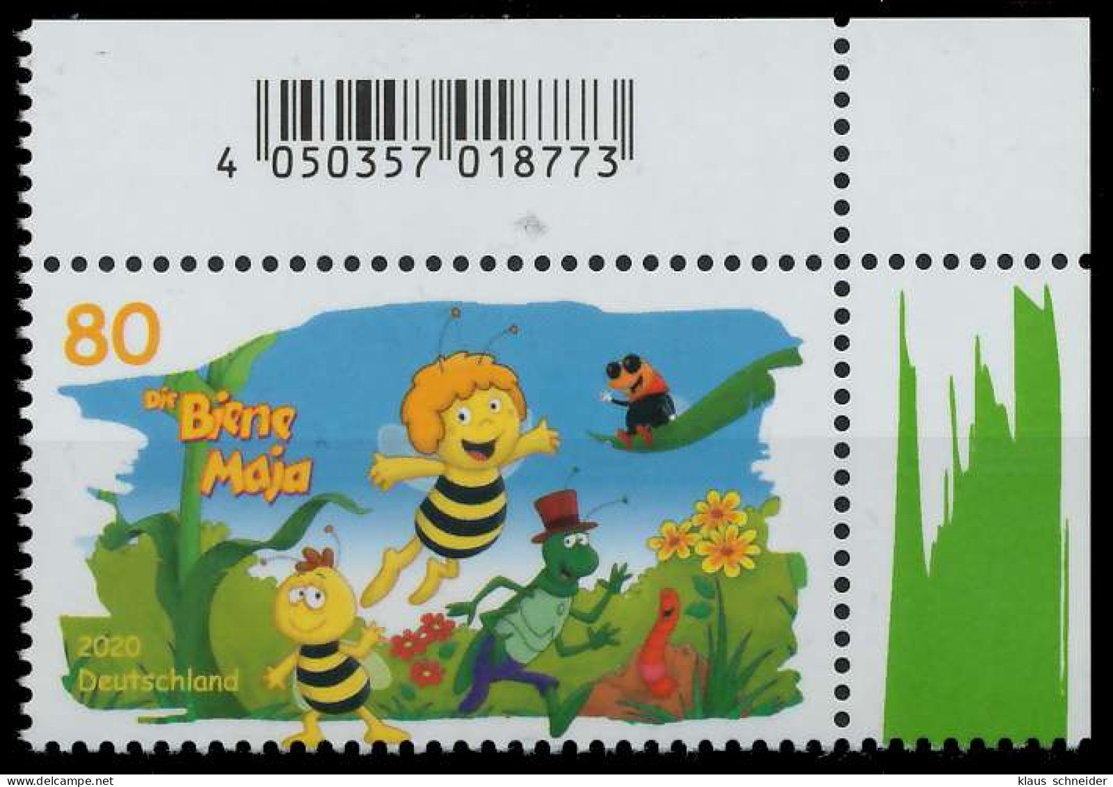 BRD BUND 2020 Nr 3577 Postfrisch ECKE-ORE SEE16DA - Unused Stamps