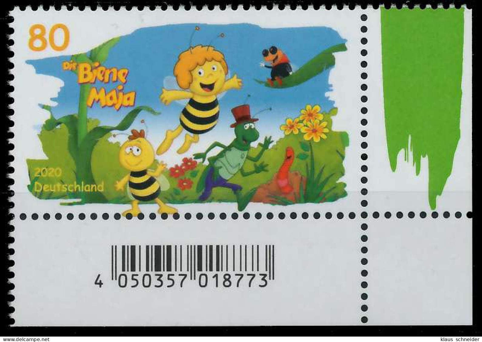 BRD BUND 2020 Nr 3577 Postfrisch ECKE-URE SEE16E2 - Unused Stamps