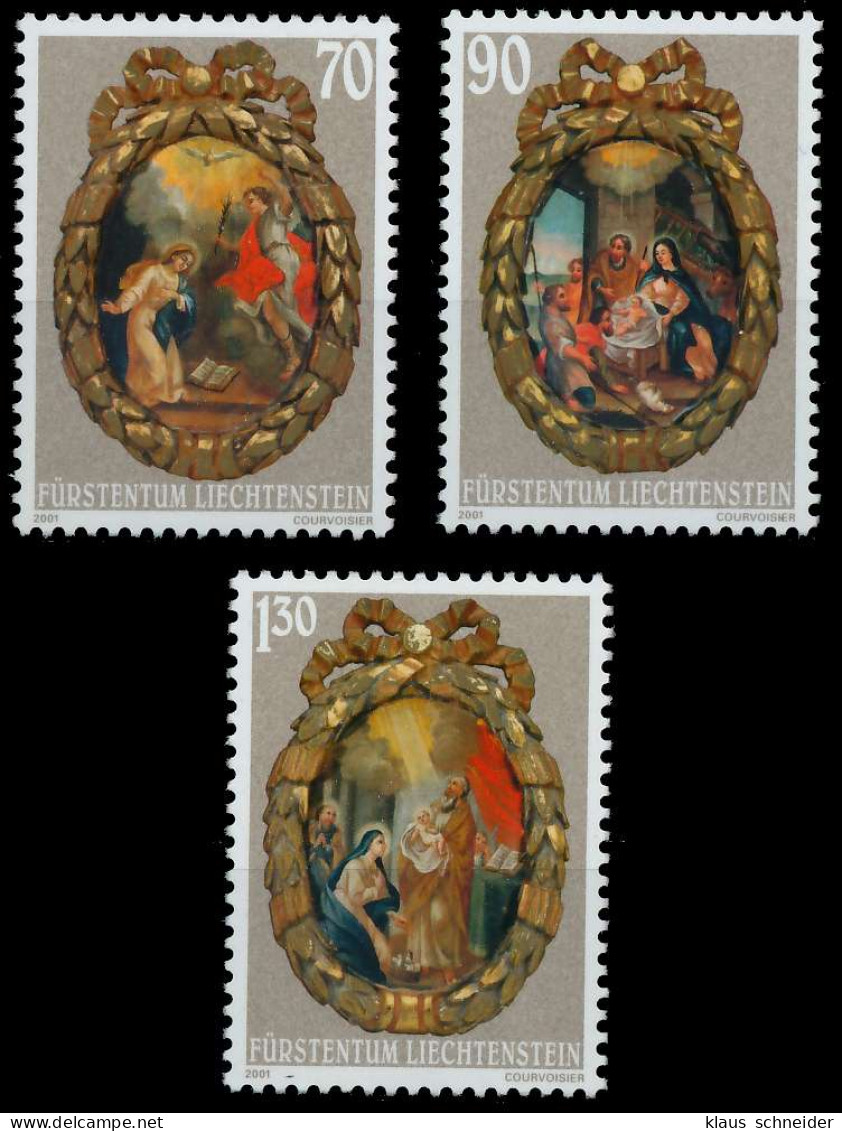 LIECHTENSTEIN 2001 Nr 1275-1277 Postfrisch SEE197E - Unused Stamps