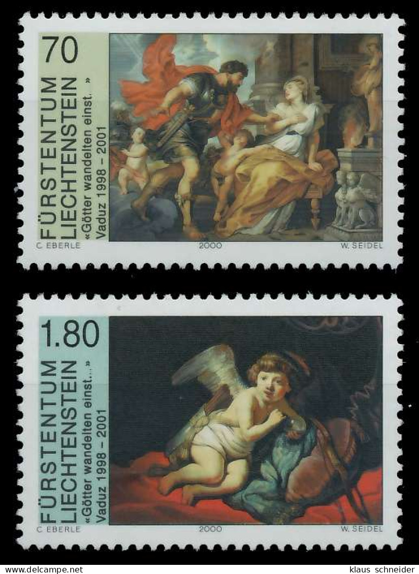 LIECHTENSTEIN 2000 Nr 1227-1228 Postfrisch SEE19E2 - Unused Stamps