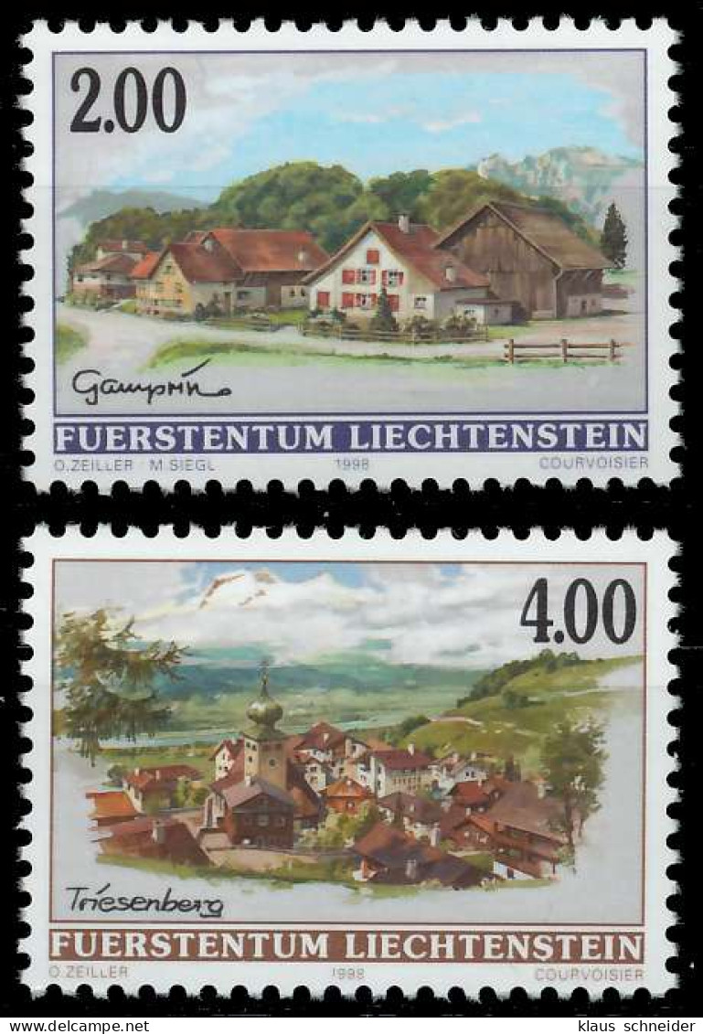 LIECHTENSTEIN 1998 Nr 1177-1178 Postfrisch SEE1A2E - Unused Stamps