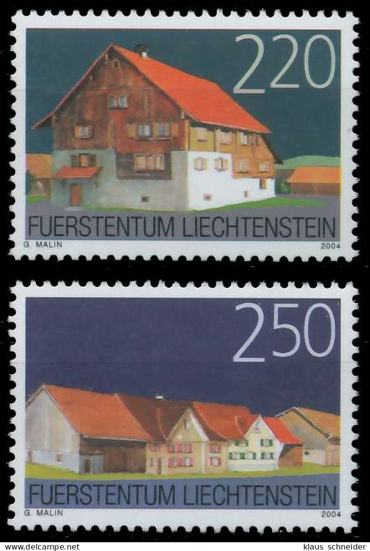 LIECHTENSTEIN 2004 Nr 1355-1356 Postfrisch SEE1A6E - Neufs