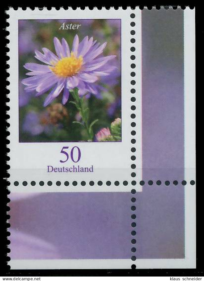 BRD BUND DS BLUMEN Nr 2463 Postfrisch ECKE-URE X397CEE - Unused Stamps