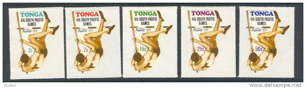 Tonga  1971 Fourth South Pacific Games, Tahiti - Other & Unclassified