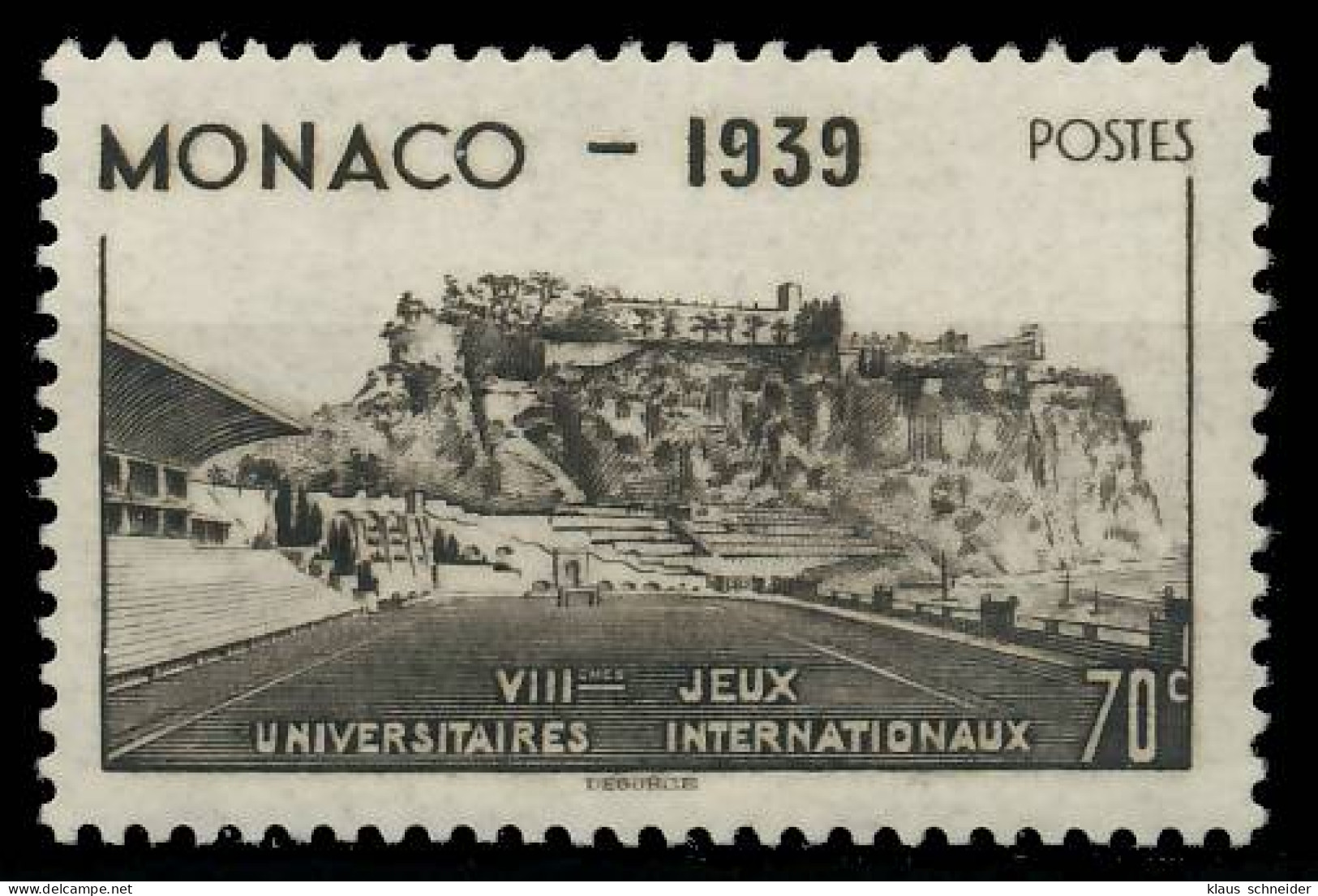 MONACO 1939 Nr 201 Postfrisch X3AD50E - Autres & Non Classés