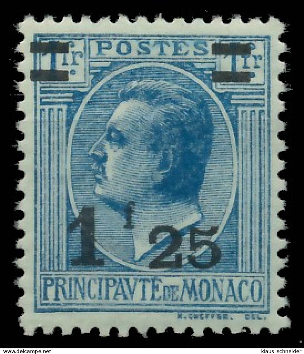 MONACO 1926 Nr 107 Ungebraucht X3AD6CE - Other & Unclassified