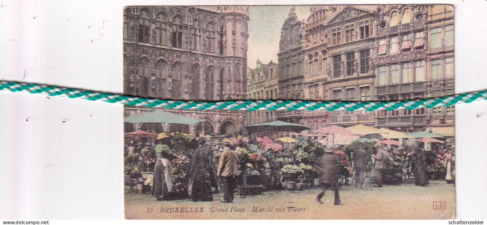 Brussel, Bruxelles, Marché Aux Fleurs, Bloemenmarkt - Marchés