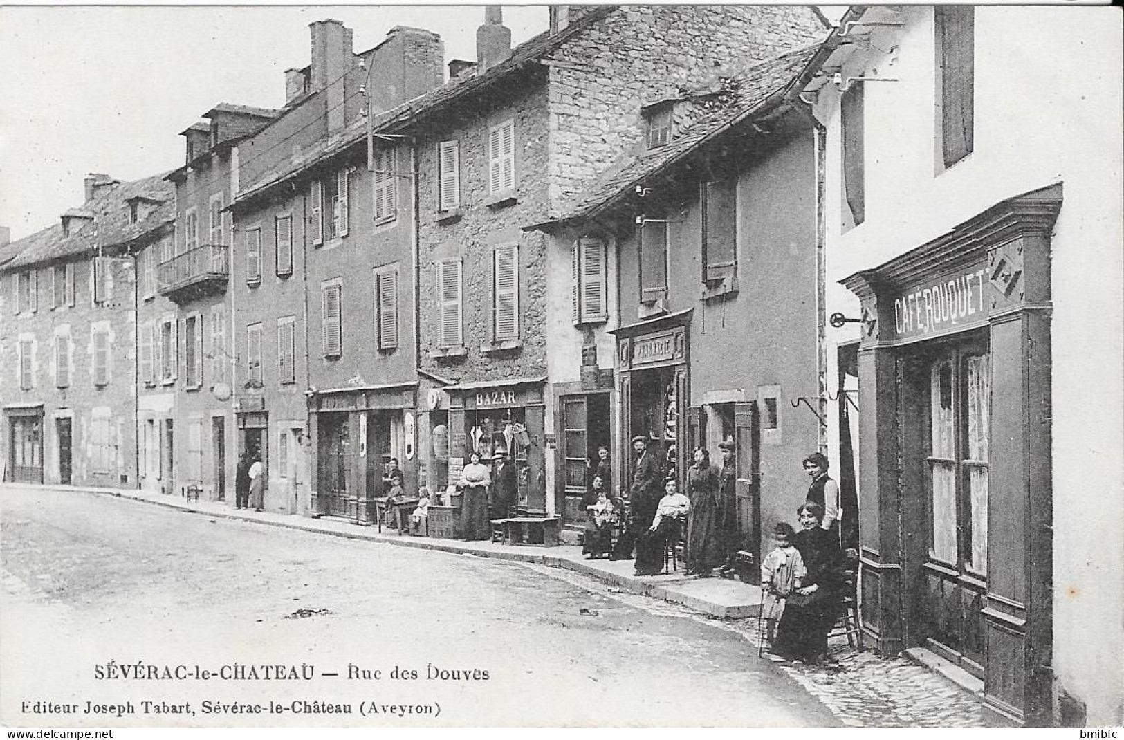 SÉVERAC Le CHATEAU - Rue Des Douves - Sonstige & Ohne Zuordnung