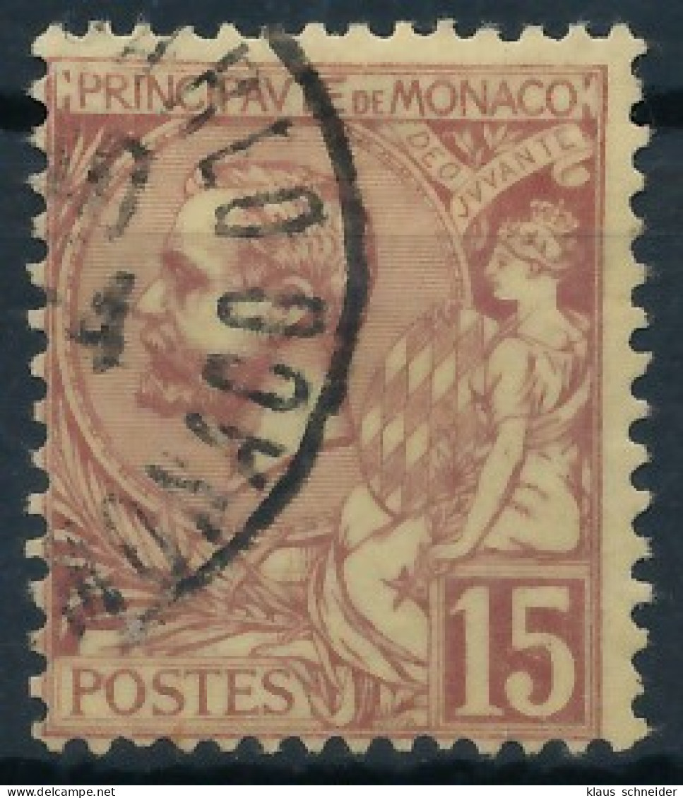 MONACO 1901 Nr 24 Gestempelt X3AD796 - Autres & Non Classés